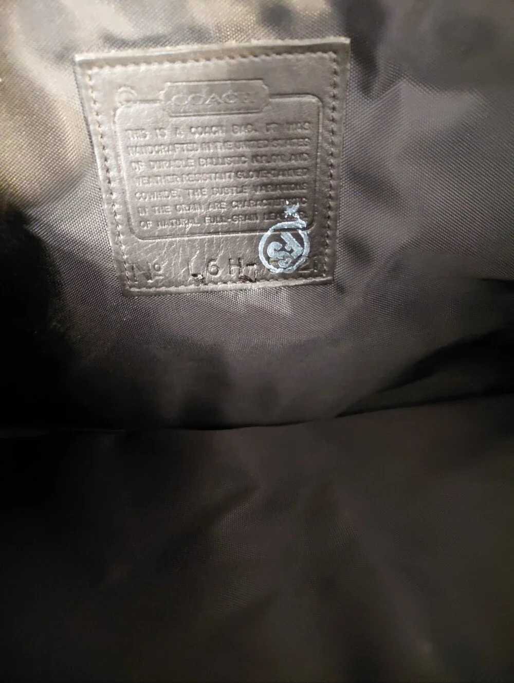 Coach vintage flap
